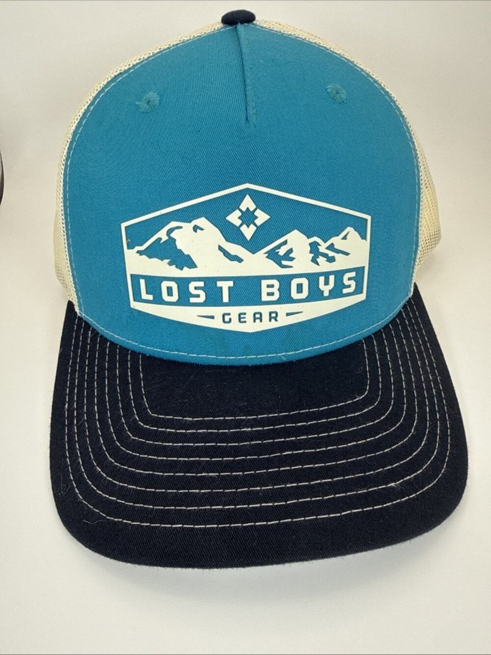 Lost Boys Hat Mens One Size Blue Snapback Cap Patch Logo Outdoor Hiking Active